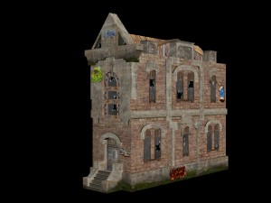 old building by sqmix 3D-Modell