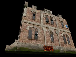 old building by sqmix 3D Model