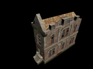 old building by sqmix 3D Model