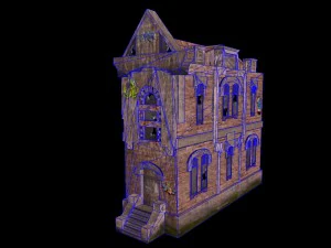 old building by sqmix 3D Model