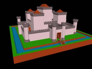 castle by sqmix 3D Model