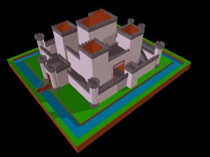 castle by sqmix Modelo 3D