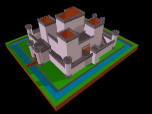 castle by sqmix 3D Model