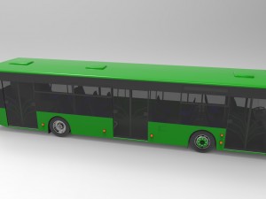 bus laz-a183 citylaz-12 by sqmix Model 3D