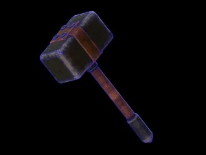 war hammer by sqmix 3D Model