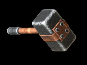 war hammer by sqmix 3D Model