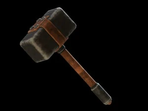 war hammer by sqmix 3D Model