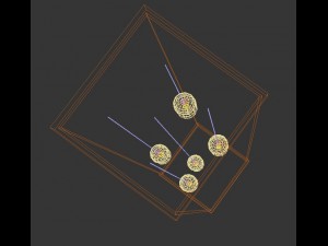 new design decorative stand lamp Modelo 3D