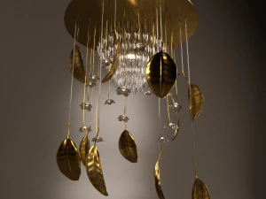 morden custome chandelier 3D Model