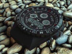 detailed watch face part Model 3D