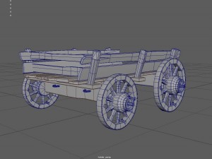 Old barrow Modelo 3D