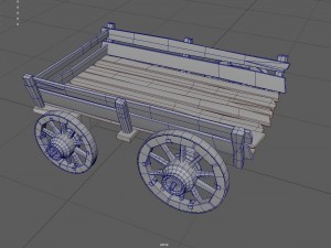 Old barrow Modelo 3D