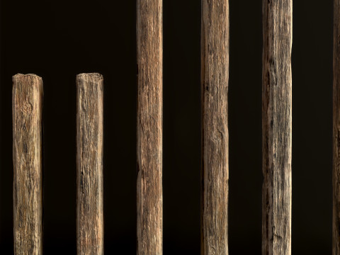 Wooden Planks 3D Model