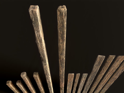 Wooden Planks 3D Model