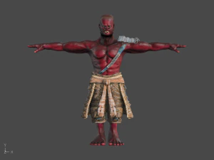 몬스터 01 3D 모델