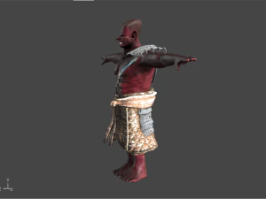 monster 01 3D Model