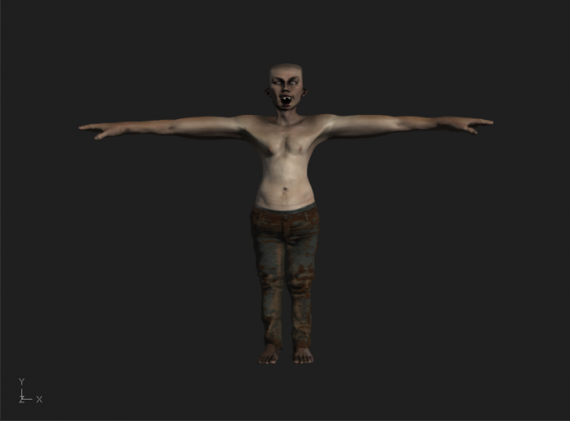 mutant Model 3D .c4d .max .obj .3ds .fbx .stl .blend 