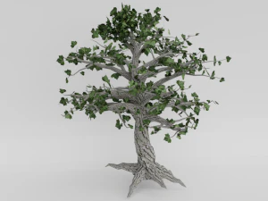 arbol verde Modelo 3D