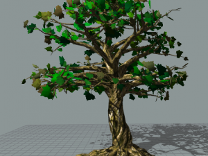 green tree 3D Модель