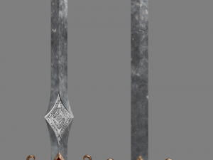 diamond sword 3D 모델