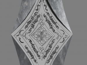 diamond sword 3D-Modell