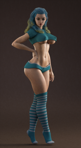 woman 3D मॉडल .c4d .max .obj .3ds .fbx .stl .blend 
