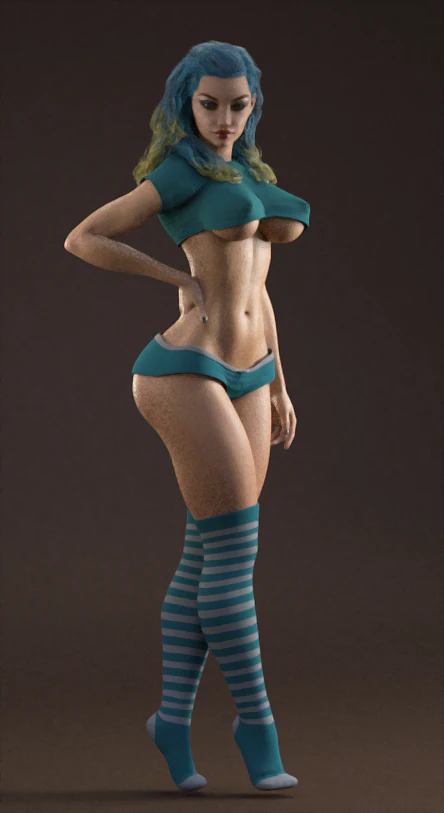 woman 3D Model .c4d .max .obj .3ds .fbx .stl .blend 