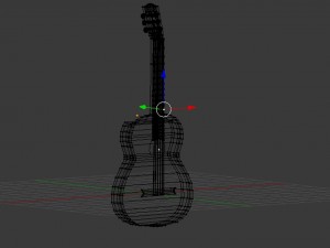 guitar Modèle 3D