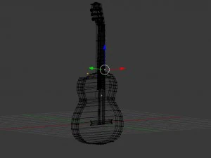guitar 3D Model