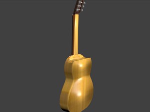 guitar Modèle 3D
