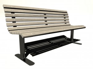 park bench 3D Model
