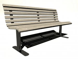 ławka parkowa Model 3D