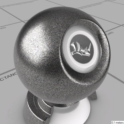 cast aluminium CG Текстуры .c4d .max .obj .3ds .fbx .stl .blend 
