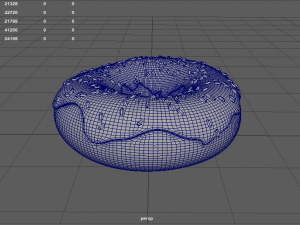 doughnut with sprinkles 3D Model