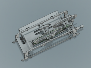 mechanical visit card holder Modelo de impresión 3D