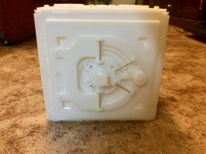 mechanical safe with code lock 3D Print Model