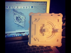 mechanical safe with code lock 3D Print Model