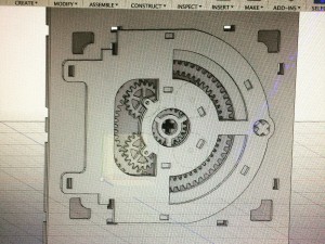 mechanical safe with code lock 3D Print Model