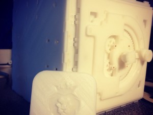mechanical safe with code lock 3D Print Model