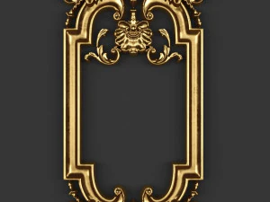 classic wall panel 3D Model