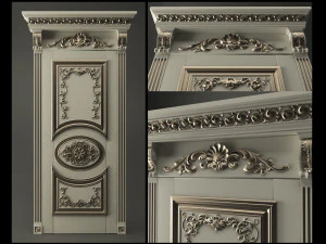 classic door 3D Model