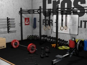 crossfit Modelo 3D