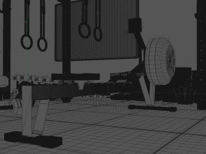 crossfit 3Dモデル