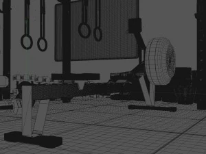 crossfit 3D Model