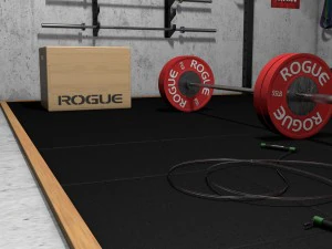 crossfit 3D Model