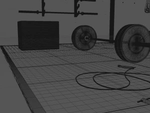 crossfit 3D Model
