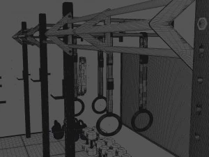 crossfit 3D Model