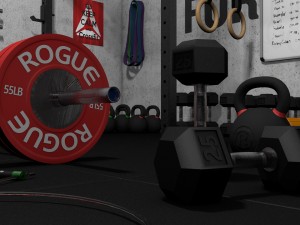crossfit 3Dモデル