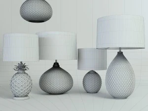 decorative lamps glamour 3D Model