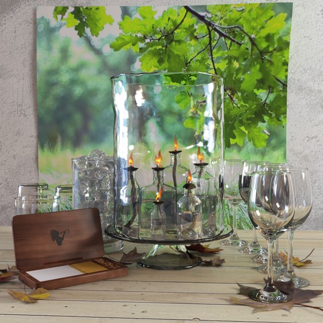 decorative set 1 3D 모델 .c4d .max .obj .3ds .fbx .stl .blend 